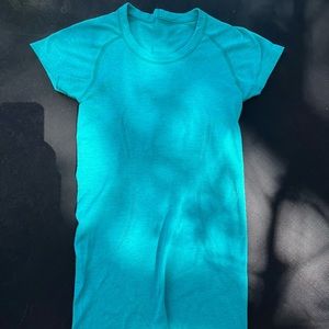 Lululemon Swiftly Tech Short Sleeve Turquoise Blue
